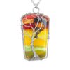 Stainless Steel Hot Air Balloon Tree of Life Necklace - Image 4